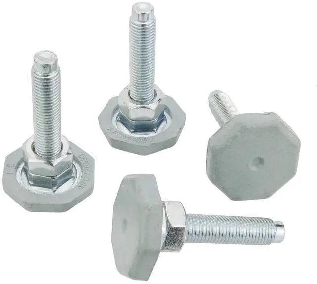 Main image of #AFC72755401-4PK Pack of 4 Washer Leveling Leg Fits Washing Machine F12A1FDP WD10460BD WD10465BD WD10583BD WD11581BD WD11581BDK Durable Replacement Parts New Compatible with LG