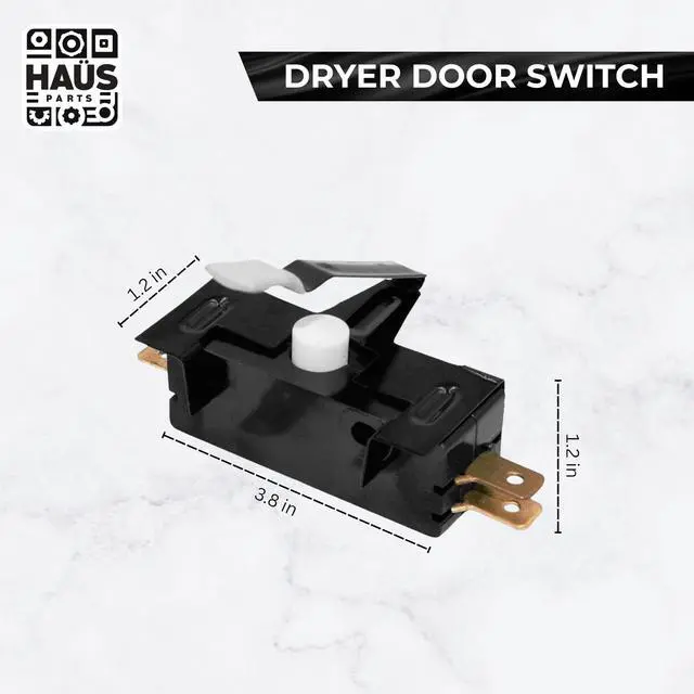 Alt view image 2 of 7 - 279347 Door Switch - Compatible with Whirlpool Maytag Roper, kenmore Replaces AP5985146, PS11723153, W10569603, 3406107, 3405100, 26000279347, W10820036VP, WPW10569603, W10820036 (4-Pack)