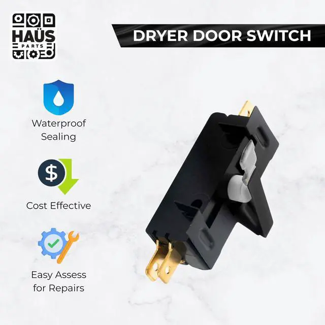 Alt view image 4 of 7 - 279347 Door Switch - Compatible with Whirlpool Maytag Roper, kenmore Replaces AP5985146, PS11723153, W10569603, 3406107, 3405100, 26000279347, W10820036VP, WPW10569603, W10820036 (4-Pack)