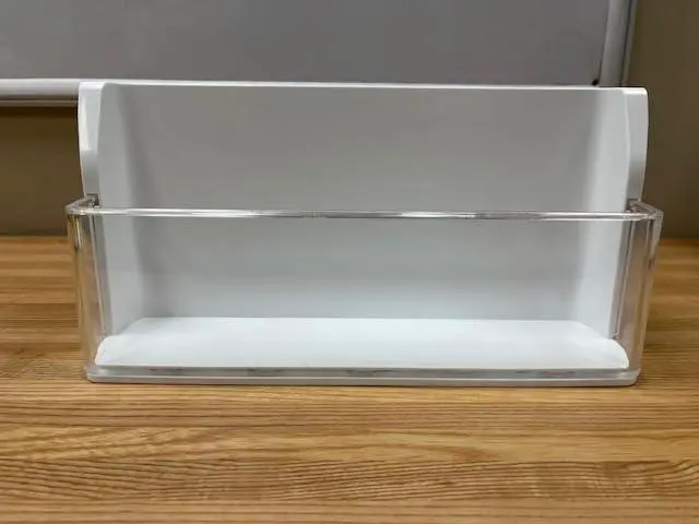 Alt view image 2 of 6 - AAP73631802 Left Bottom Door Shelf Basket Bin Assembly For LG Refrigerator | Replaces 2652338 AP5673820 PS7786030 EAP7786030