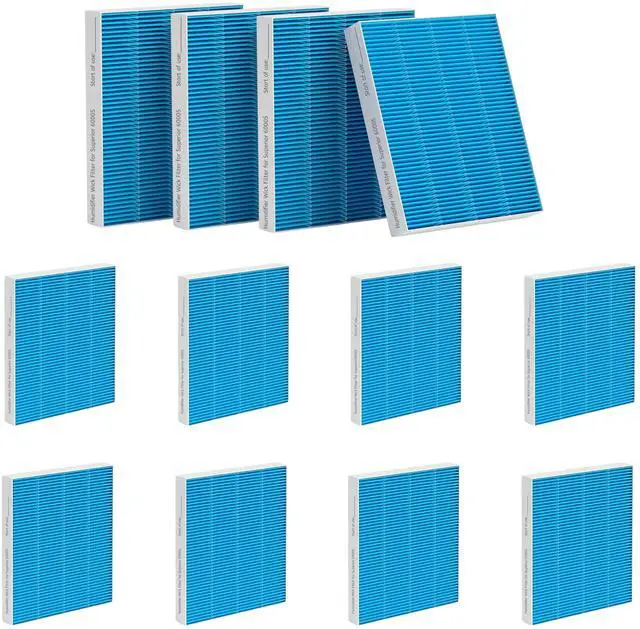 Main image of 6000s Wick Humidifier Filter Replacement for LEVOIT Superior 6000S Smart Evaporative Humidifier, 12 Pack