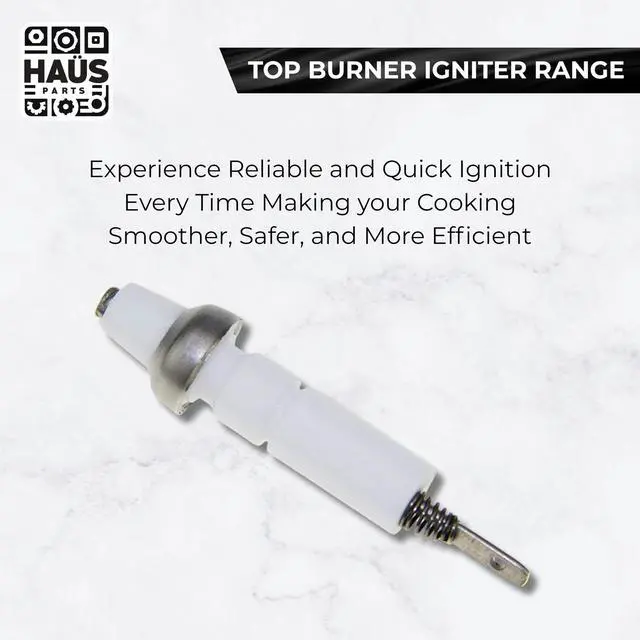 Alt view image 6 of 6 - 189324 Top Burner Igniter Range Compatible with Top Brands Replaces with 189719, 189889, 413966, 488832, 20-02-041, 20-02-377, 413966, 20-02-043 and 00189324
