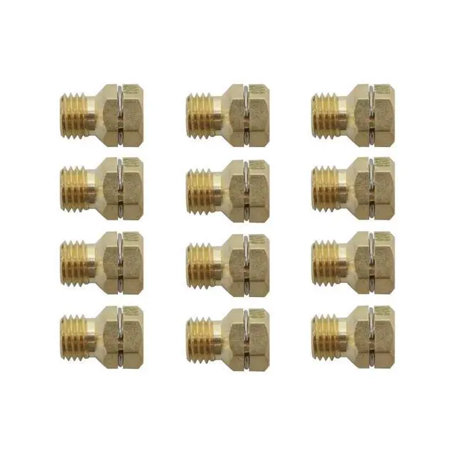 Alt view image 6 of 7 - Professional 12x Brass GRLP4 LP Gas Conversion Kit | Propane Orifice | Gas To Propane Conversion Kit Fit for Frigidaire/Kenmore/Electrolux/Range/Cooktop/Stove With Instruction