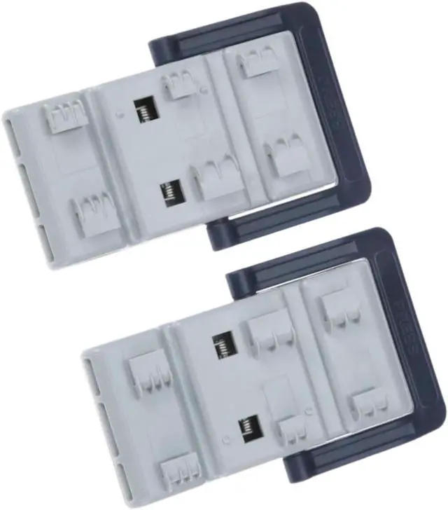 Alt view image 2 of 5 - DD82-01121B Dishwasher Rack Adjuster Compatible With Top Brand Replacement With 2983167, DD97-00120B, P5736133, DMT800RHS/XAA, AP5736133 and PS8690520 (2-PACK)
