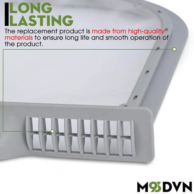 Alt view image 3 of 6 - Lint Filter Replacement For LG Models DLE7100W DLEX5780VE DLEX5780WE DLEX6001VDLE7200VE DLEX5680VE DLE7200WE DLE7300VE DLE7300WE DLEX5680W Dryer