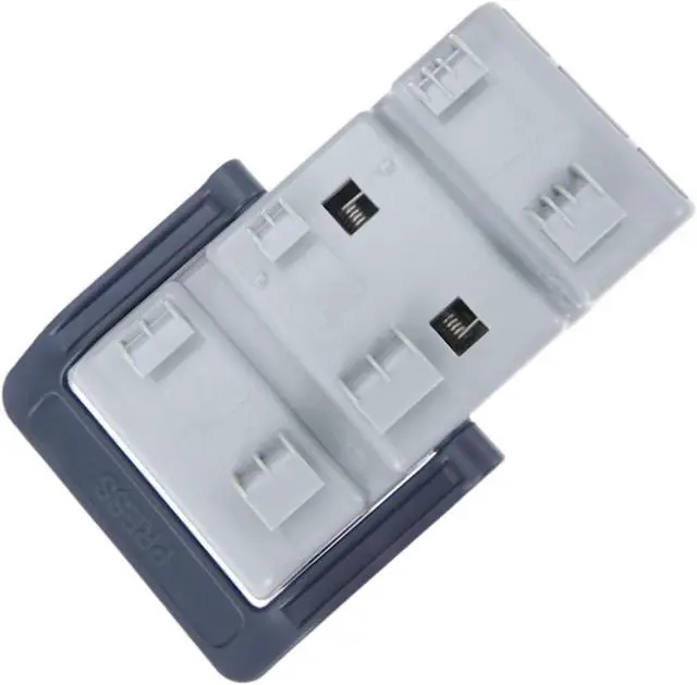 Alt view image 3 of 5 - DD82-01121B Dishwasher Rack Adjuster Compatible With Top Brand Replacement With 2983167, DD97-00120B, P5736133, DMT800RHS/XAA, AP5736133 and PS8690520 (2-PACK)