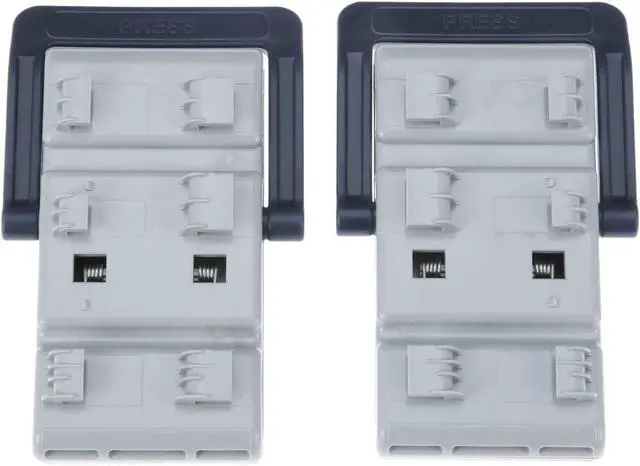 Alt view image 5 of 5 - DD82-01121B Dishwasher Rack Adjuster Compatible With Top Brand Replacement With 2983167, DD97-00120B, P5736133, DMT800RHS/XAA, AP5736133 and PS8690520 (2-PACK)