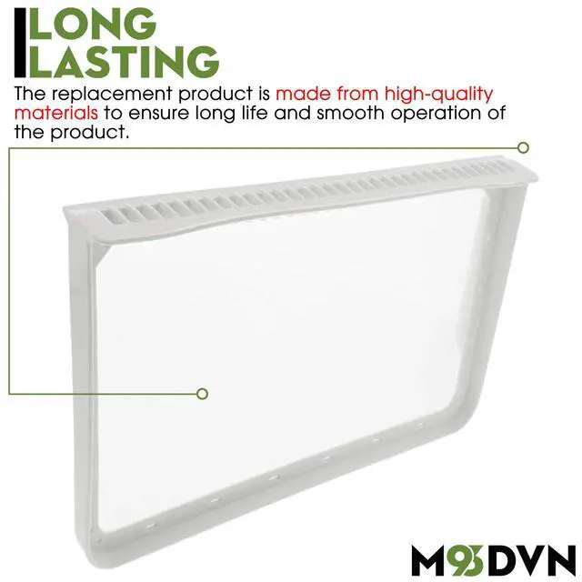 Alt view image 2 of 6 - Lint Filter Replacement For Maytag MDG4000AWQ MDG4000AWW MDG4000AXQ MDG5500AWW MDG4000AXW MDG4000BWQ MDG5500AWQ MDG4000BWW MDG4057BWQ MDG4057BWW MDG4916AWA MDG4916AWW MDG5000BWQ MDG5000BWW Dryer