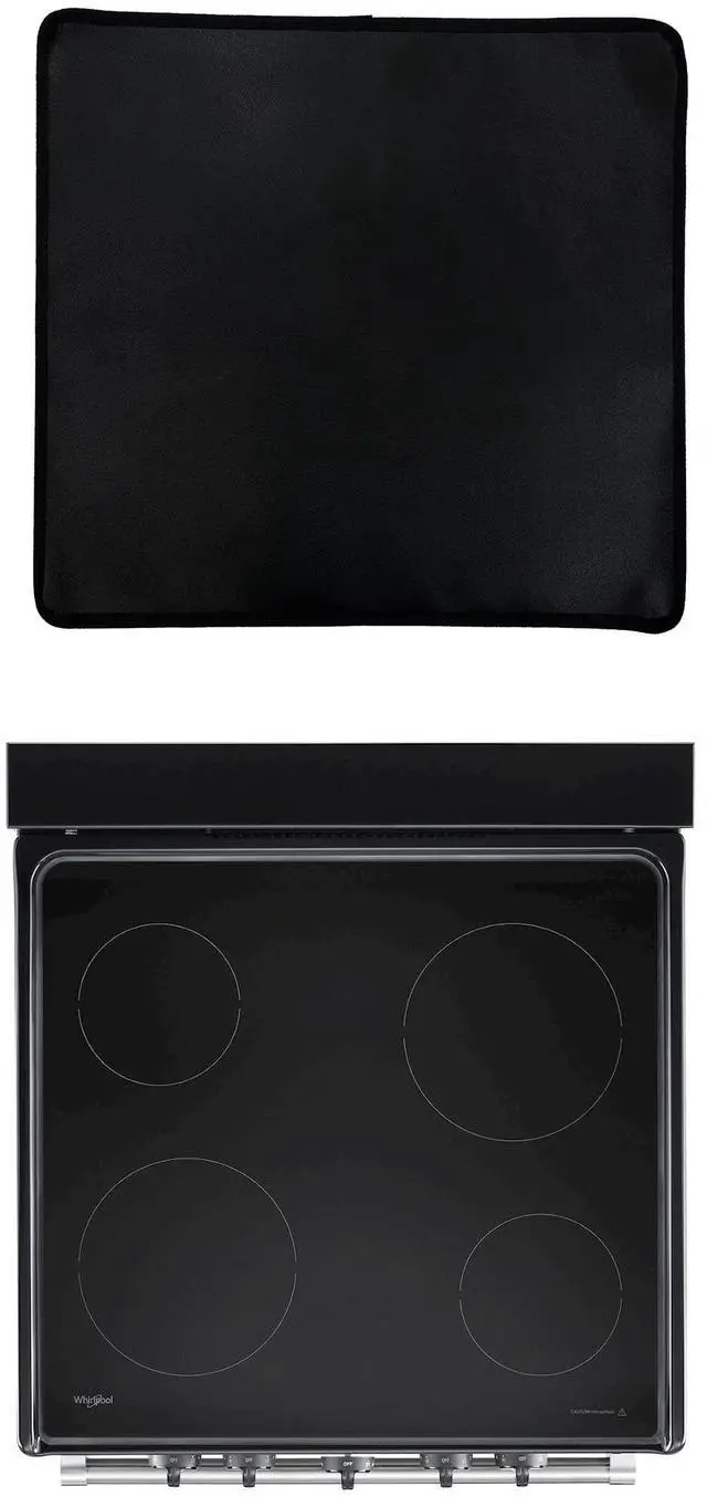 Main image of Custom Electric Stove Cover Compatible with Whirlpool Electric and Induction Range, Expand Usable Space, Protects Stove Top From Scratches - Type 2 (Model No. Under Description)