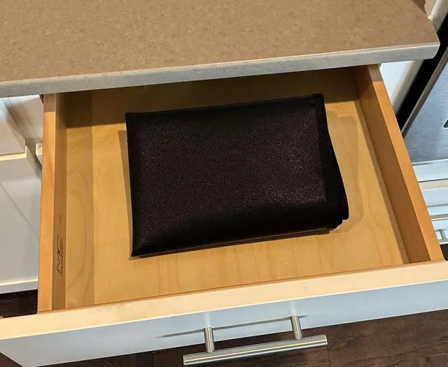 Alt view image 5 of 5 - Custom Electric Stove Cover Compatible with Whirlpool Electric and Induction Range, Expand Usable Space, Protects Stove Top From Scratches - Type 2 (Model No. Under Description)