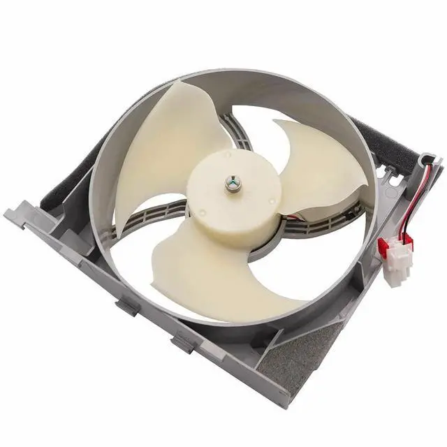 Alt view image 4 of 4 - Condenser Fan Motor Replacement for Samsung RF263BEAEWW RF263TEAEBC RF263TEAESG RF263TEAESP RF263TEAESR RF263TEAEWW RF265BEAESG RF265BEAESR Refrigerator