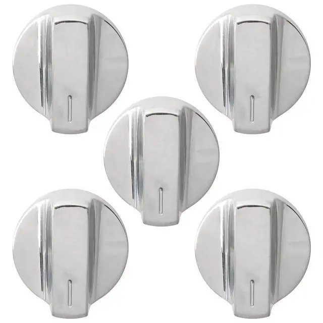 Alt view image 7 of 7 - Stove Control Knob Set W11366438 Fit for Whirlpool, Fit for Maytag, Fit for KitchenAid, Fit for Jenn-Air, Fit for Amana, Fit for Magic Chef - 5 Pack, Easy Push-On Installation