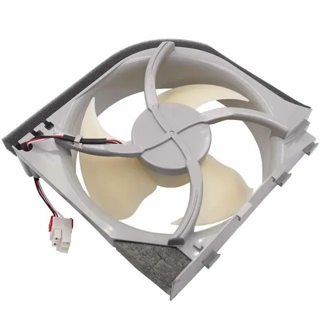 Alt view image 5 of 5 - Condenser Fan Motor Replacement for Samsung F261BEAESR RF220NCTABC RF220NCTASG RF220NCTASP RF220NCTASR RF220NCTAWW RF221NCTABC RF221NCTASP Refrigerator