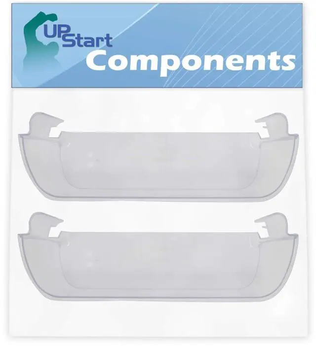 Main image of 2x 240323002 Refrigerator Clear Door Bin for Frigidaire PHS69EJSS2 | Compatible with 240323002 Refrigerator Door Bin