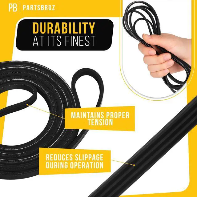 Alt view image 4 of 7 - Dryer Belt for Kenmore 110.78062801