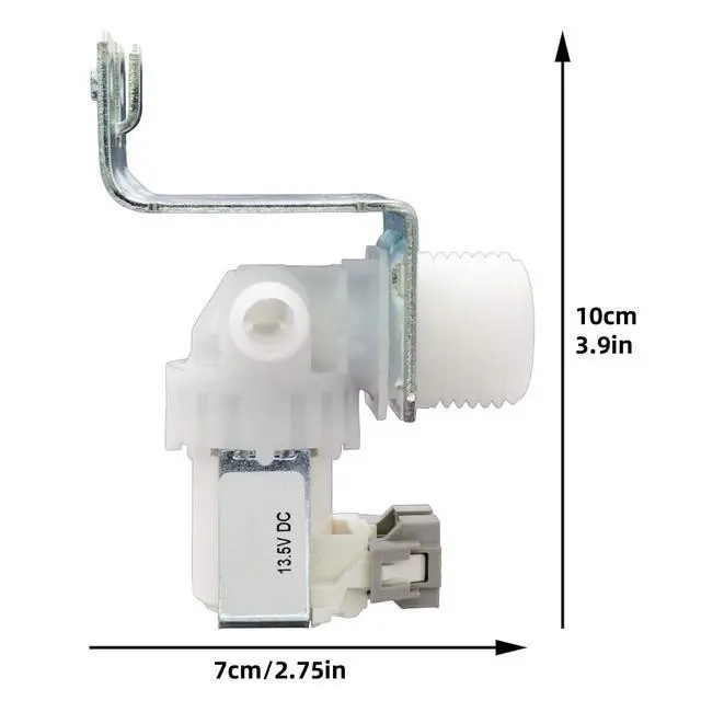 Alt view image 3 of 7 - Dishwasher Water Inlet Valve for GE GDT635HMJ6ES, GDT545PSJ6SS, GDF620HMJ6ES DC13.5V