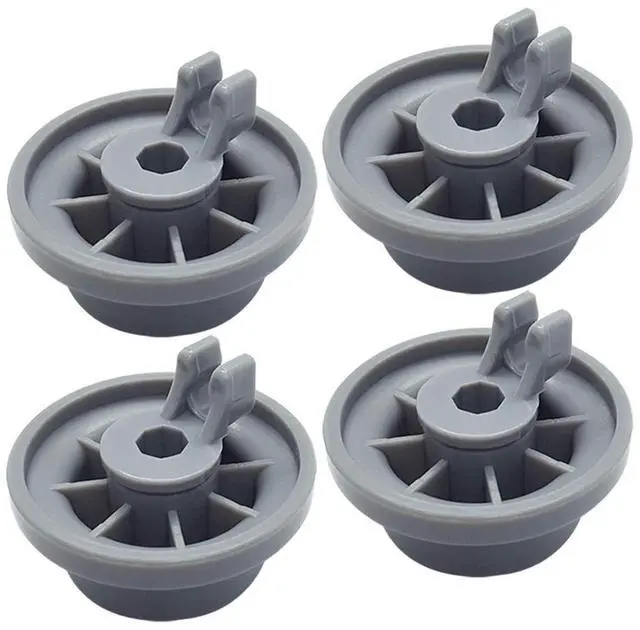 Main image of (4 Pack) 165314 Dishwasher Lower Rack Roller Replaces 00165314, AP2802428, PS8697067