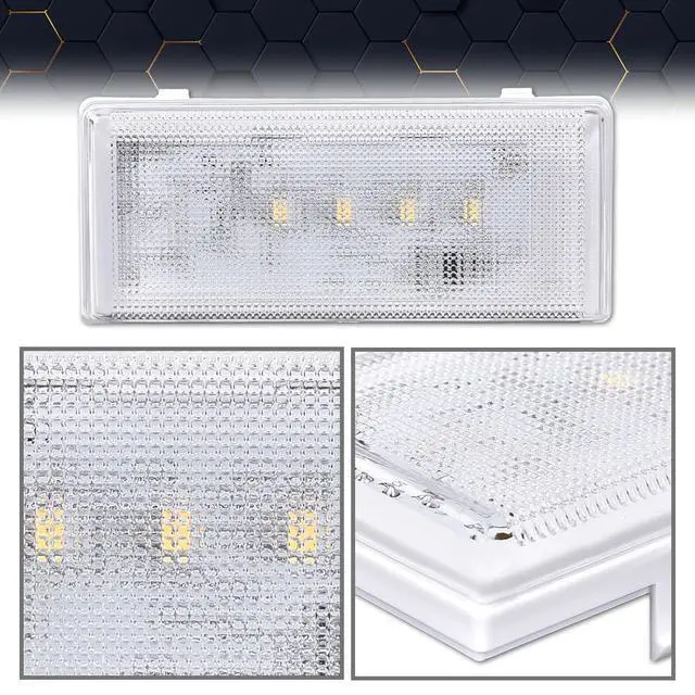 Alt view image 4 of 7 - Main LED Light Compatible With Maytag Kenmore Kitchen Aid Maytag Whirlpool Refrigerator Main LED Light Fit for W10465957 W10515058 3021142 PS11755867 W10465957 W10522611 WPW10515058VP