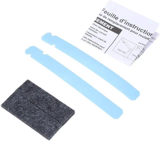 Alt view image 2 of 4 - 12002126 Dryer Front Glide Kit Compatible with Top Brands LA1007, B0056I9QGK, EA2003584, B002ZNPA2S, 1023864, B008DK0FBI,PS2003584, AH2003584 PACK OF 3