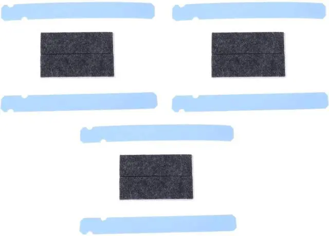 Main image of 12002126 Dryer Front Glide Kit Compatible with Top Brands LA1007, B0056I9QGK, EA2003584, B002ZNPA2S, 1023864, B008DK0FBI,PS2003584, AH2003584 PACK OF 3