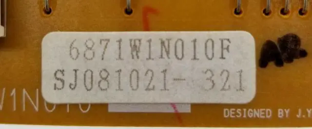 Alt view image 3 of 3 - OEM Replacement for LG Range Display Board 6871W1N010F
