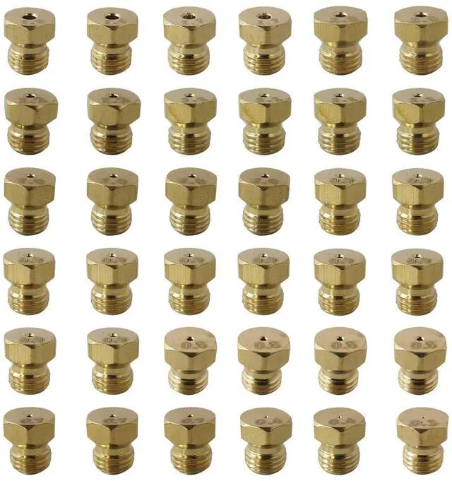 Main image of 2026 Upgraded 36 PCS LP Gas Conversion Kit for Range/Cooktop/Stove | Propane & Natural Gas Brass Orifice Nozzles (0.3mm-1.9mm, M6x0.75mm) Compatible for Frigidaire/Kenmore/Electrolux