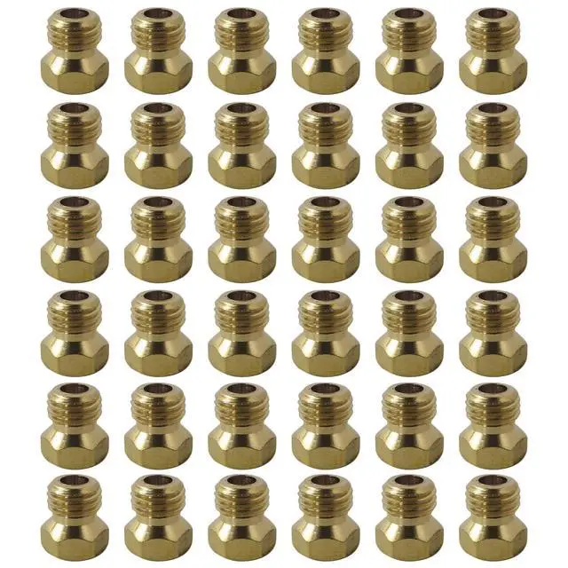 Alt view image 2 of 7 - 2026 Upgraded 36 PCS LP Gas Conversion Kit for Range/Cooktop/Stove | Propane & Natural Gas Brass Orifice Nozzles (0.3mm-1.9mm, M6x0.75mm) Compatible for Frigidaire/Kenmore/Electrolux