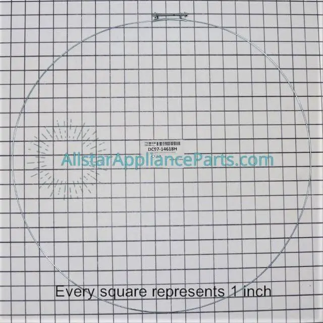 Alt view image 2 of 4 - DC97-14618H Washing Machine Clamp Diaphragm