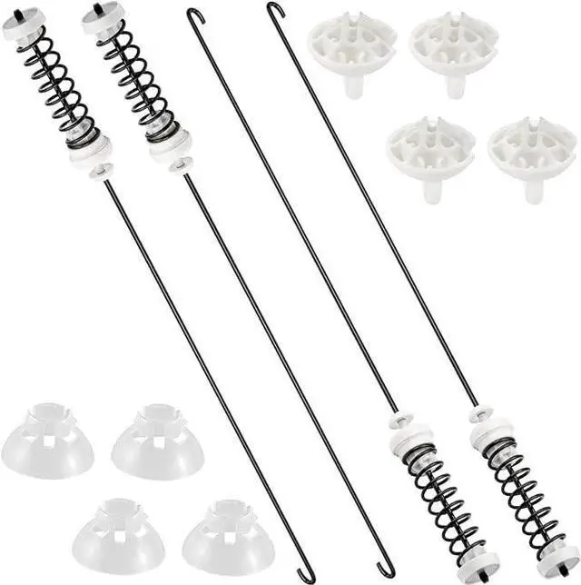 Main image of Replacement For Crosley CAW9244XQ4 CAW9444BW0 Suspension Rod Kit CAW9444XQ0 CAW9444XQ1 CAW9444XQ2 CAW9444XQ4f or kenmore series 100 washer parts, for roper washer suspension rods