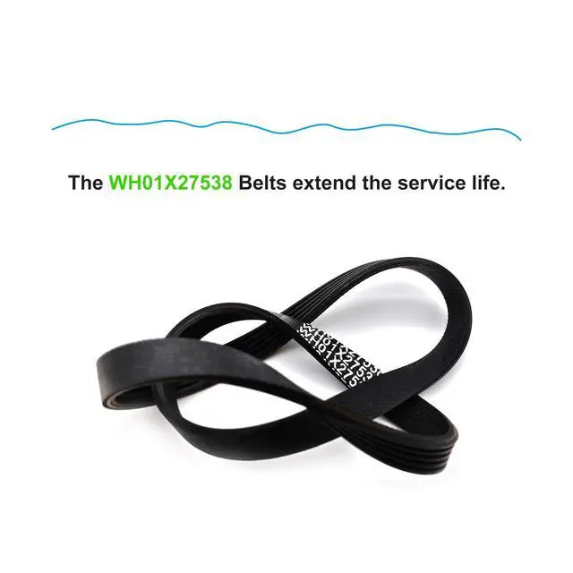 Alt view image 6 of 6 - WH01X27538 Washing Machine Belt for GE WH01X27538 290D1101P005 AP6328256 PS12299369