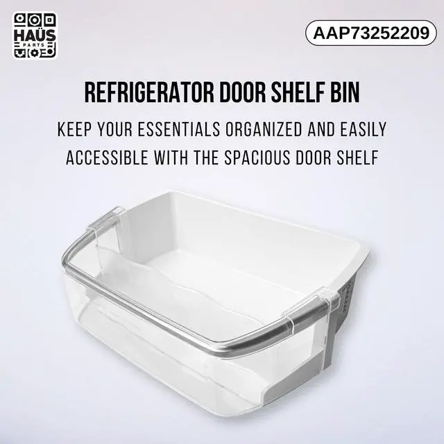 Alt view image 6 of 6 - AAP73252202 AAP73252209 Refrigerator Door Shelf Bin Compatible for LG Kenmore Replaces With W10212139 W10212139N AP6017170 PS11750465 1547748 Durable Right Door Shelf