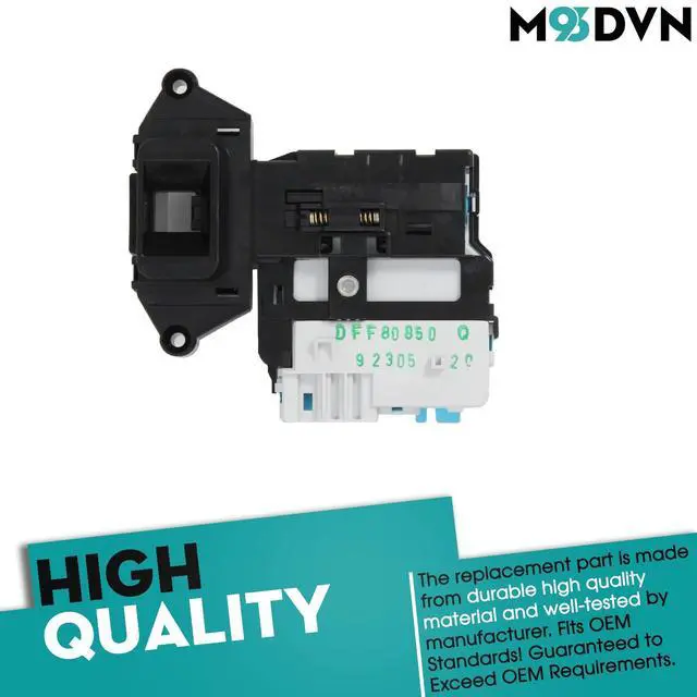 Alt view image 2 of 6 - Door Lock Replacement For LG WM2101HW WM2140CW WM2150HW WM2233HD WM2233HS WM2233HU WM2233HW WM2240CW WM2250CW WM2277HB WM2277HS WM2277HW WM2301HR WM2301HW Washing Machine