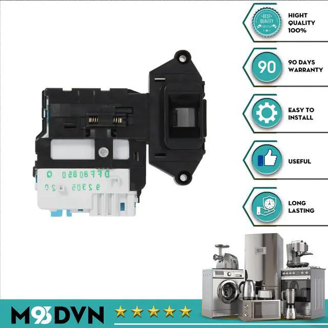 Alt view image 6 of 6 - Door Lock Replacement For LG WM2101HW WM2140CW WM2150HW WM2233HD WM2233HS WM2233HU WM2233HW WM2240CW WM2250CW WM2277HB WM2277HS WM2277HW WM2301HR WM2301HW Washing Machine