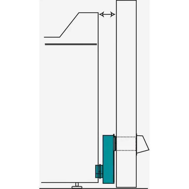 Alt view image 4 of 5 - Builders Best 010175 Dryer Vent Periscope
