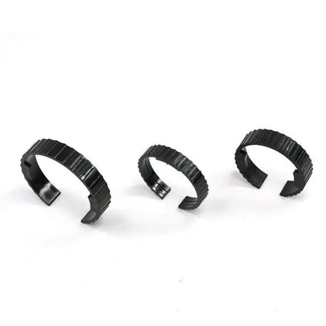 Alt view image 4 of 7 - 2 Pieces Dryer Hose Spare Rings, Pet Dryer Hose Clamps Wear Resistant Pipe Joint Clamp Replacement Pet Blower Accessory, Style C