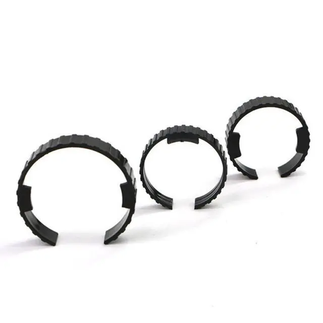 Alt view image 5 of 7 - 2 Pieces Dryer Hose Spare Rings, Pet Dryer Hose Clamps Wear Resistant Pipe Joint Clamp Replacement Pet Blower Accessory, Style C