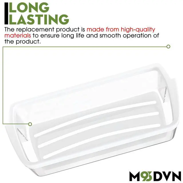 Alt view image 3 of 6 - Door Shelf Bin Replacement For Kenmore 106.57026600 106.51109110 106.41562801 106.56866602 106.51103110 106.51102110 106.51103111 106.58143801 106.57029600 106.41262801 106.41263804 Refrigerator