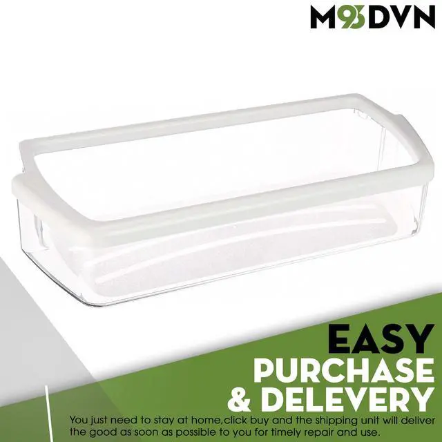 Alt view image 5 of 6 - Door Shelf Bin Replacement For Kenmore 106.57026600 106.51109110 106.41562801 106.56866602 106.51103110 106.51102110 106.51103111 106.58143801 106.57029600 106.41262801 106.41263804 Refrigerator
