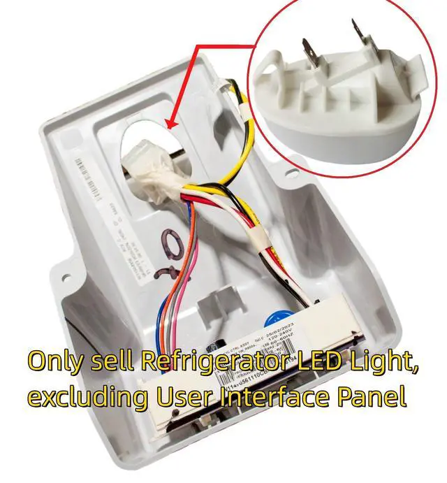 Alt view image 2 of 2 - Refrigerator LED Light Replacement Part W11251749 fit for Whirlpool W11602886 W11429584 W11468934 WRS21SNHW00 WRS321SDHZ08