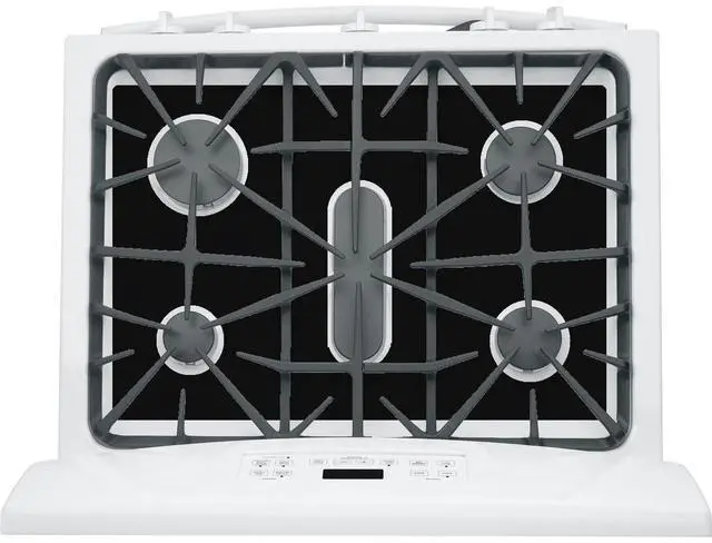 Main image of Stove Top Protector for General Electric GE Gas Range Stove Top, Custom Fit Ultra Thin Reusable Burner Splatter Spill Guard Protective Cover Liner - JGB690SEFSS