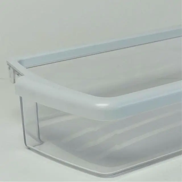 Alt view image 3 of 4 - Compatible with Clear Refrigerator Door Bin Shelf for Whirlpool models ED5FVAXWL00 ED5FVAXWL01 ED5FVGXVS01 ED5FVGXWS00 ED5FVGXWS01 ED5FVGXWS02 ED5FVGXWS05 ED5FVGXWS06 ED5HBEXTB01