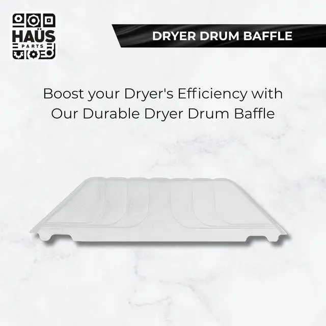 Alt view image 6 of 6 - wp33002032 Tall Dryer Drum Baffle Replacement Compatible with Whirlpool, Maytag, KitchenAid Replaces WP33002032, 33001756, AP6007958, WP33002032VP, PS11741085 (1-Pack)