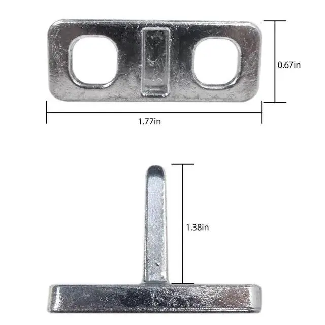 Alt view image 5 of 7 - Upgraded Washer Door Latch Strike 5304505088 Fit for Frigidaire EFLW427UIW1 EFLW427UIW0 EFLS627UTT1, Replace AP6031188, 4452319, PS11766033