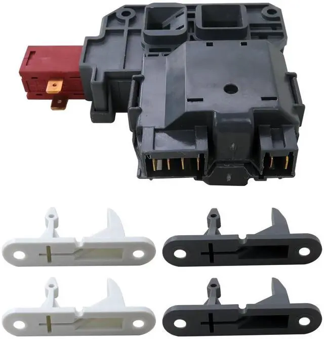 Alt view image 2 of 7 - 131763256 Washer Door Latch Lock Lid Switch Assembly for Frigidaire Affinity Washer Washing Machine Models ATF6700FS1 ATF6700FS2 ATF7000EE0 ATF7000EG0 ATF7000EP0 ATF7000ES0 by