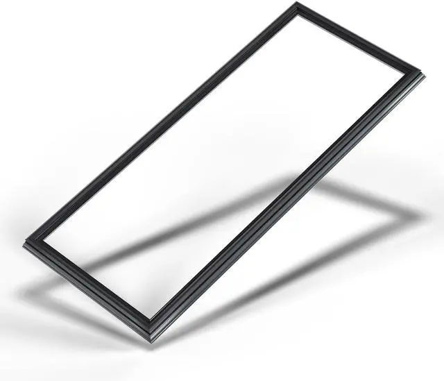 Main image of W10830055 Refrigerator French Door Gasket Seal Compatible with Whirlpool Refrigerator Freezer W10163991 W10191105 W10443238 AP6027230 Appliance Gasket Ap Door Ref Fd Replacement Only Black