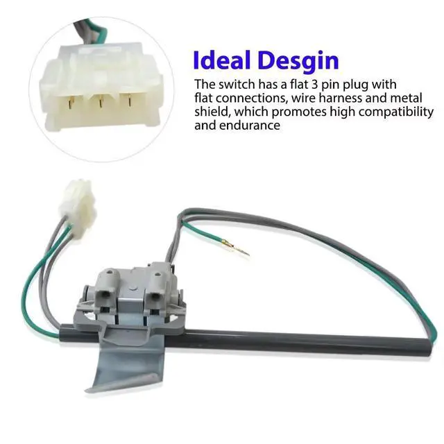 Alt view image 5 of 7 - 3949238 Washer Lid Switch Compatible for Whirlpool & Kenmore 11022622100, 11022442100, 11022432100, 11022422100, 11022294100, 11022292100, 11021894000