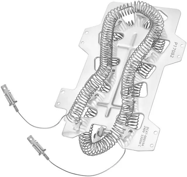 Main image of DC47-00019A Dryer Heating Element Compatible with Samsung DV350AEW/XAA-0000, DV338AEB/XAA-0000, DV350AEP/XAA-0000, DV219AEB/XAA-0000 Dryers