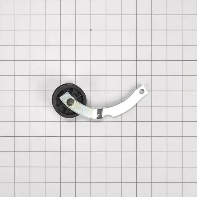 Alt view image 2 of 3 - Whirlpool WP37001287 Genuine OEM Dryer Idler Pulley and Bracket Replacement Part - Replaces 500269, 500269P, 37001287