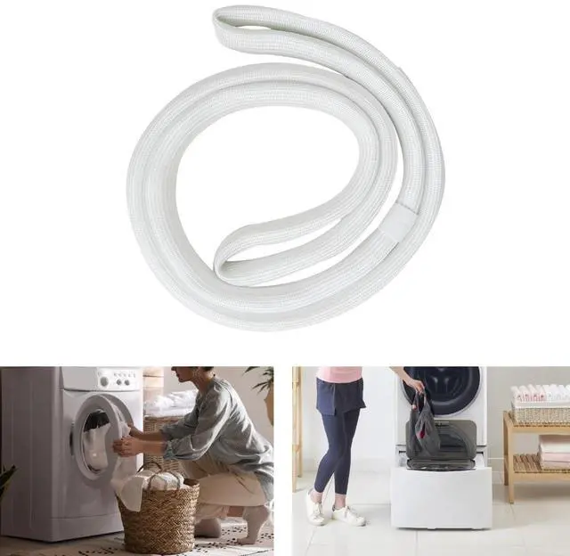 Alt view image 5 of 6 - Updated W10906683 PS11731610 Dryer Door Seal Fit for Whirlpool WGD5010lW0 CED7006GW0 CED147SBW0 CGD7006GW0 CGD147SDW3 CGD147SDW2 by