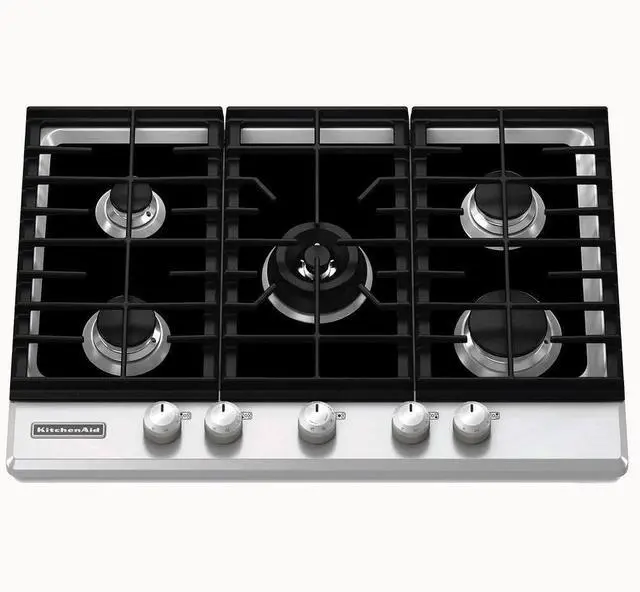 Main image of Premium Plus Stove Protectors for KitchenAid Gas Cooktop Model KFGS306VSS02, Custom Cut, Easy to Clean Stove Liner, Made in the USA